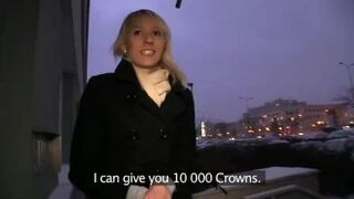 Amateur Blonde Laura's ass gets covered in my cum