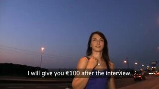 Amateur Sexy brunette loves my charm and money.