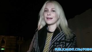 Amateur Blonde Russian loves a public fuck