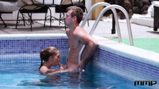 Girl In The Swimming Pool