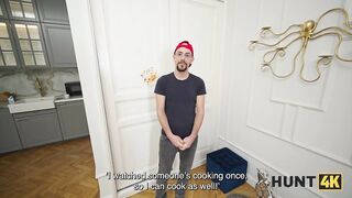 Amateur. Pussy for Pizza