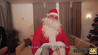 Amateur. Santa Slays Pussy