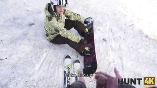 Amateur. Skillful Skier
