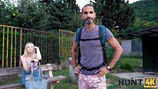 Amateur. Guy accepts money and watches how his GF gets drilled by stranger