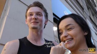 Amateur Need for money motivates sweetheart to have an affair with stranger