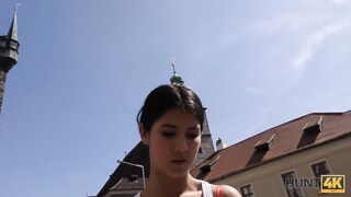 Amateur Man is ready to pay for vacations of tender brunette slut