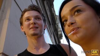 Amateur. Sweet chick gets fucked in multiple positions for money