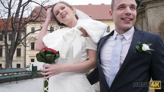 Amateur. Married couple  brides pussy 