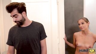 Amateur. Babe sell her cunt to the stranger
