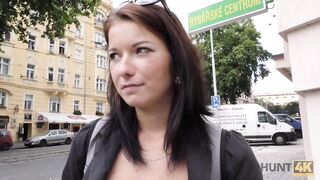 Amateur. Naughty colleen gains money for passionate sex with stranger