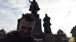 Amateur. Talented hunter finds a very quickly and gets sex