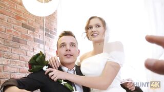 Amateur. Rich man pays well to fuck hot young babe on her wedding day