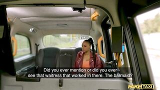 Amateur Taxi She is wearing NO PANTIES when she gets the bad news