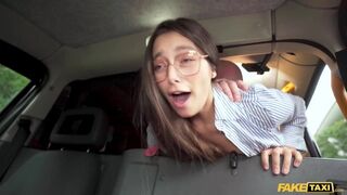 Amateur Taxi Natural Italian dressed as schoolgirl