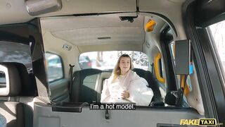 Amateur Taxi Stunning Lingerie Model is Happy to have Hard Fast Sex with the driver