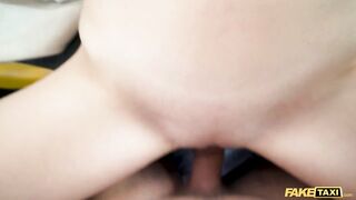 Amateur Taxi She has a wonderful shaven pussy and is so loud when she is fucked by a big cock