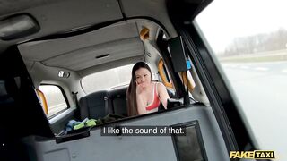 Amateur Taxi Horny Asian MILF strips into her gym outfit before riding a big cock