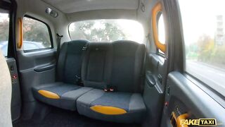 Amateur Taxi Brunette Italian just wants to let the taxi driver fuck her brains out