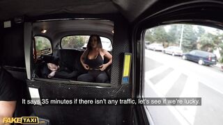 Amateur Taxi Aussie body builder Aubrey Black gets her big tits sucked