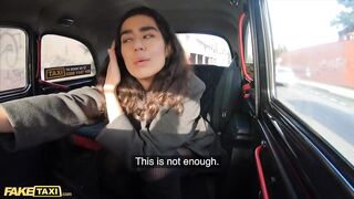Amateur Taxi Hot Asian Babe Aaeysha Rides Italian Cabbie’s Big Dick