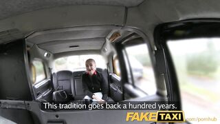 Amateur Hungarian beauty in hot cab sex