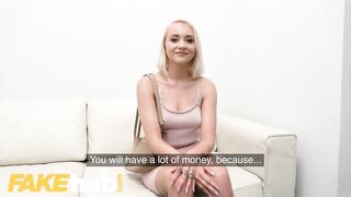 Amateur Agent Desk fuck for petite blonde Marilyn Sugar